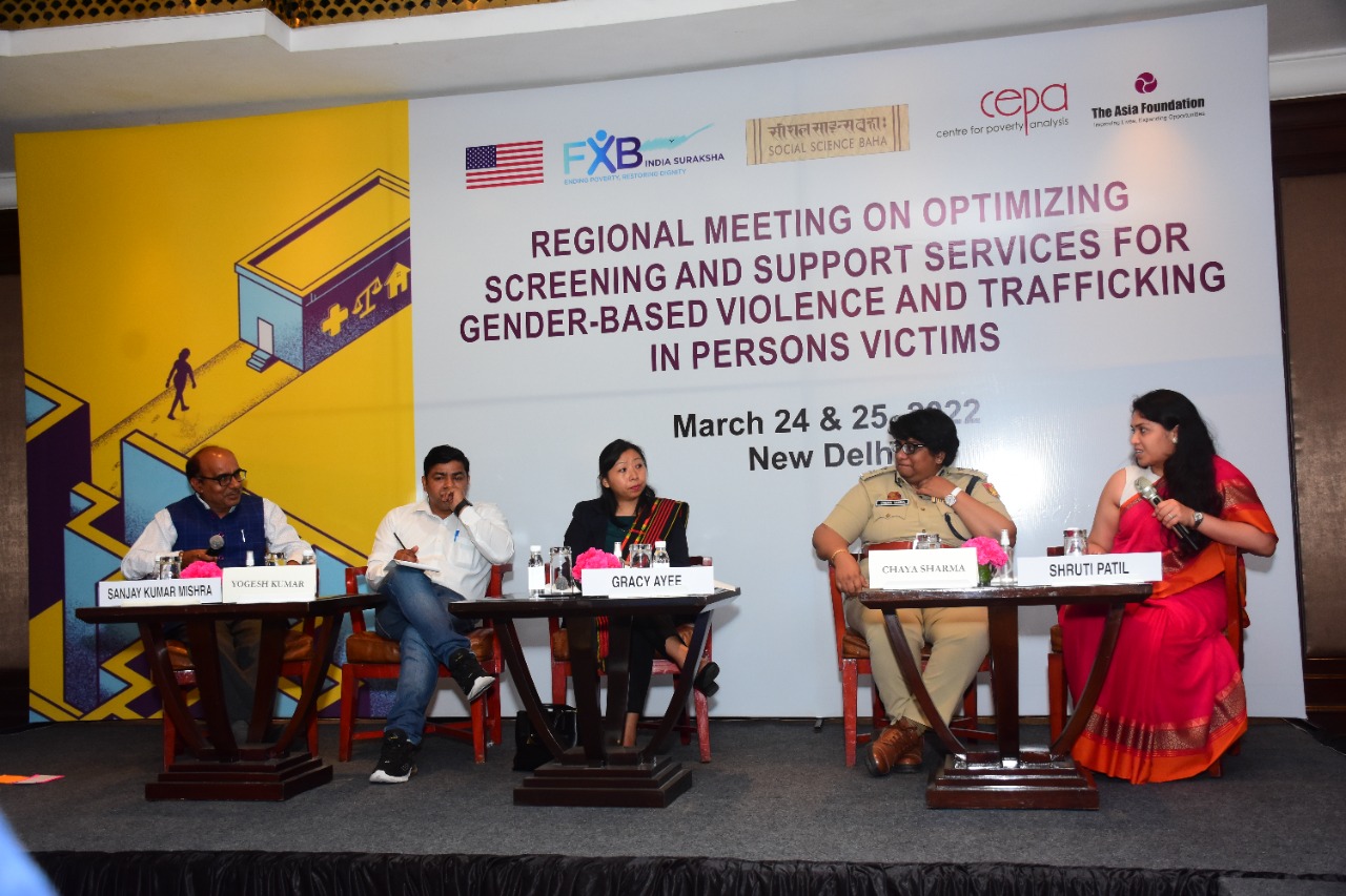 Regional Meeting ‘Optimizing Screening and Support Services for Gender Based Violence and Trafficking in Person Victims in India, Nepal, and Sri Lanka’ hosted in New Delhi